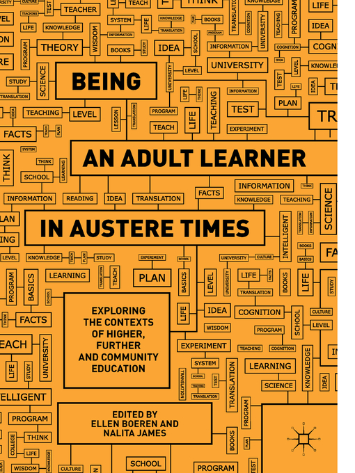 Title details for Being an Adult Learner in Austere Times by Ellen Boeren - Available